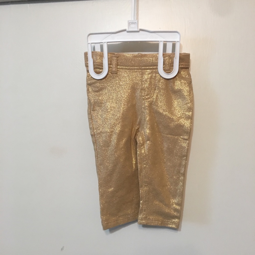 Gold Baby Leggings